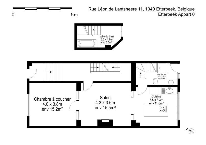 Apartment In Brussels, Lantsheere By Homenhancement Sa מראה חיצוני תמונה