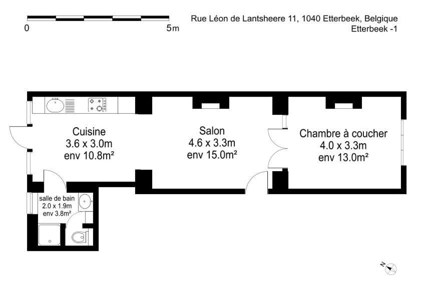 Apartment In Brussels, Lantsheere By Homenhancement Sa מראה חיצוני תמונה